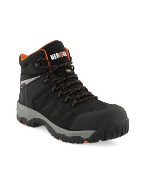 Herock Victus High Safety Shoes S7S Waterproof 23MSS2301BK Black 71workx front