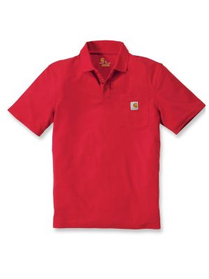 Carhartt K570 Contractor's Work Pocket Polo - Red