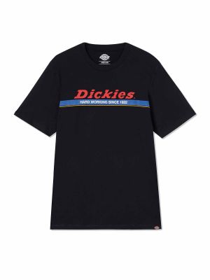 Newton Work T-Shirt Black - Dickies - Front