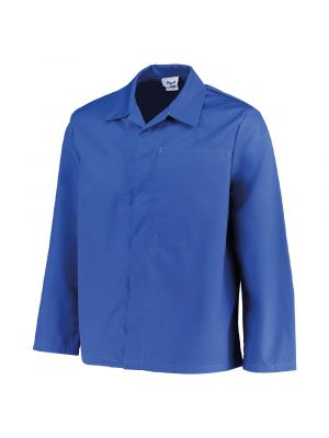 Low Care Work Jacket Brugge Royal Blue - Orcon Workwear