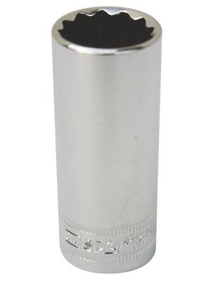 Socket 1/2' Dr Inch 12Point Deep - SP Tools