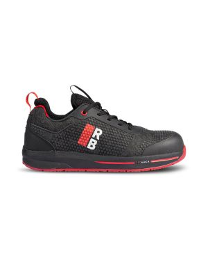 Redbrick Low Safety Shoes Motion Comet AF S3S ESD 31454 Black 71workx right
