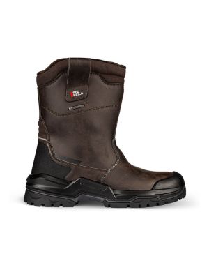 Redbrick Safety Boots Pulse Brown S7S Wool 32333 71workx right