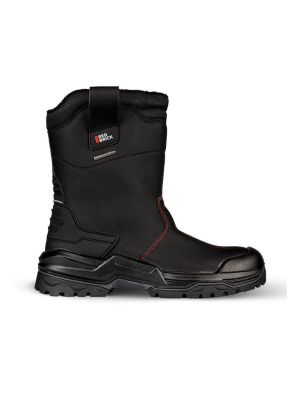 Redbrick Safety Boots Pulse Black S7S Wool 32331 71workx right