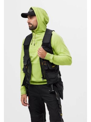 Snickers 2894 Work Hoodie Logo - Lime