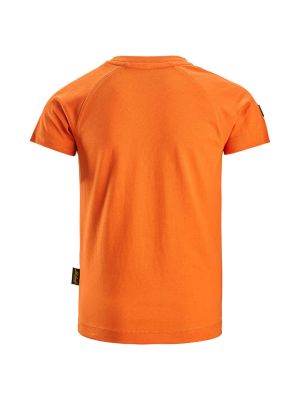 Snickers 7514 T-shirt Logo Kids - Orange