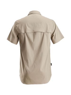 Snickers 8520 Work Shirt Short Sleeve LiteWork - Khaki