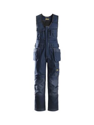 Snickers overall with Holster Pockets 0214 71Workx Navy 9595 front
