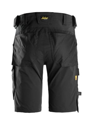 Snickers Work Shorts 4-Way Stretch 6173 - Black