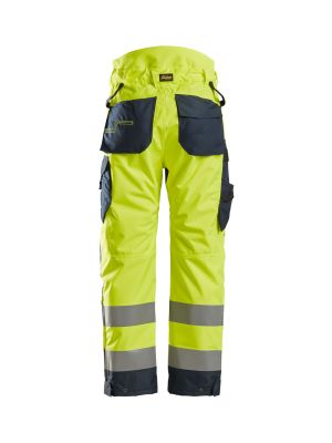 Snickers Work Trouser High Vis 6639 Black