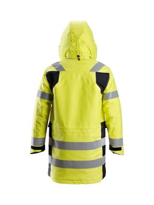 Snickers Work Jacket Insulated Parka 1860 - Yellow Navy