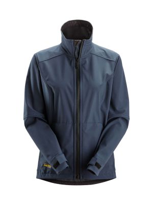 Snickers Work Jacket Windproof Softshell Women 1247 71Workx Navy 9500 front