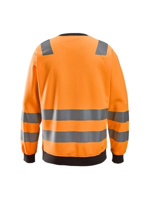 Snickers Work Sweater High Vis 8037 - Orange
