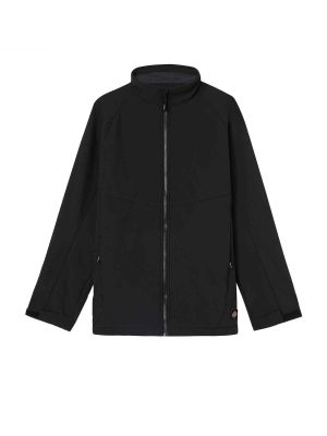 Softshell Work Jacket Black - Dickies - FRONT