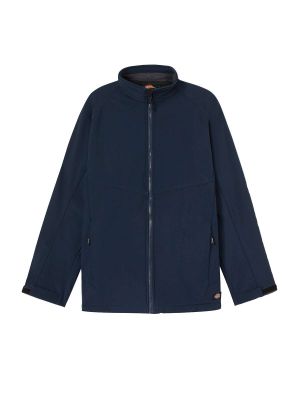 Softshell Work Jacket Navy Blue - Dickies - front