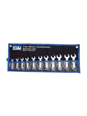 SP10027 Spanner Set 11pc Metric - Stubby ROE - SP Tools