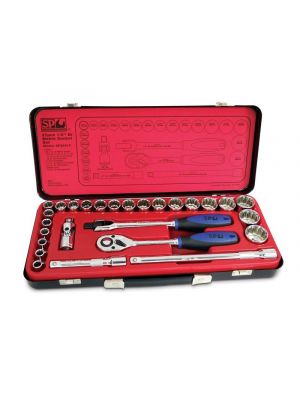 SP Tools SP20312 Socket Set 1/2" Dr 27pc - 12pt