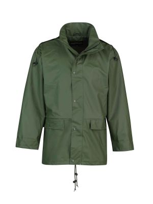 Storvik Stretch Rain Jacket Uppsala 6370 Olive green 71workx front