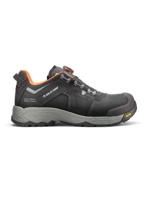 Vapor 3 Low Safety Shoe S3S SG80013 Solid Gear Black Orange 71workx right