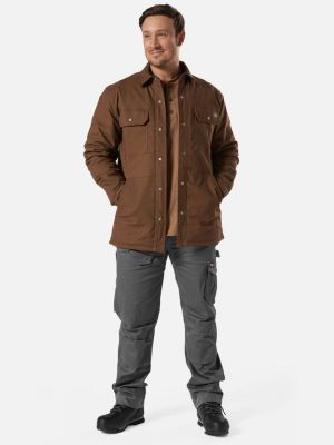 Work Jacket Shirt Flex Stretch Duck Cotton Fleece - Dickies