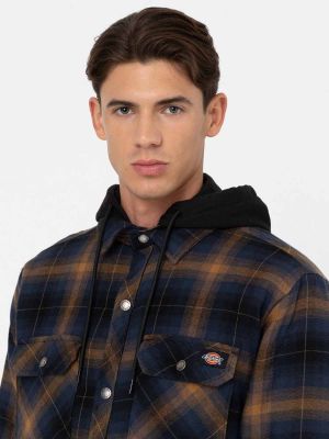 Work Shirt Flannel with Hood Fleece - Dickies
