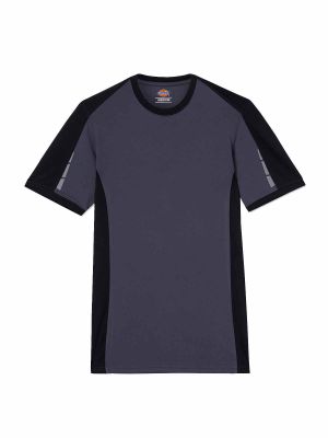 Work T-Shirt Pro grey/Black - Dickies - front