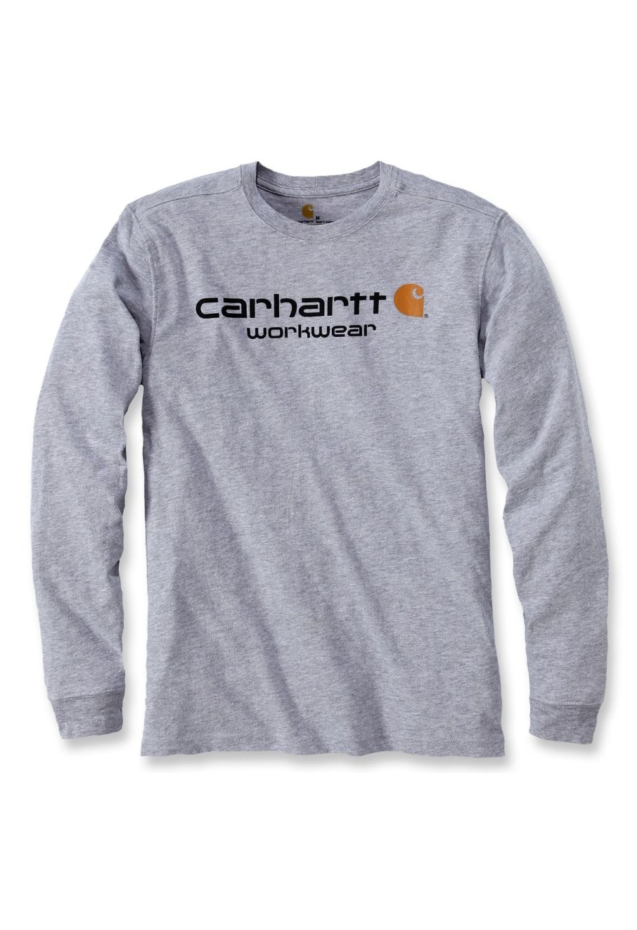Carhartt 102564 Core Logo T-Shirt l/m - Black
