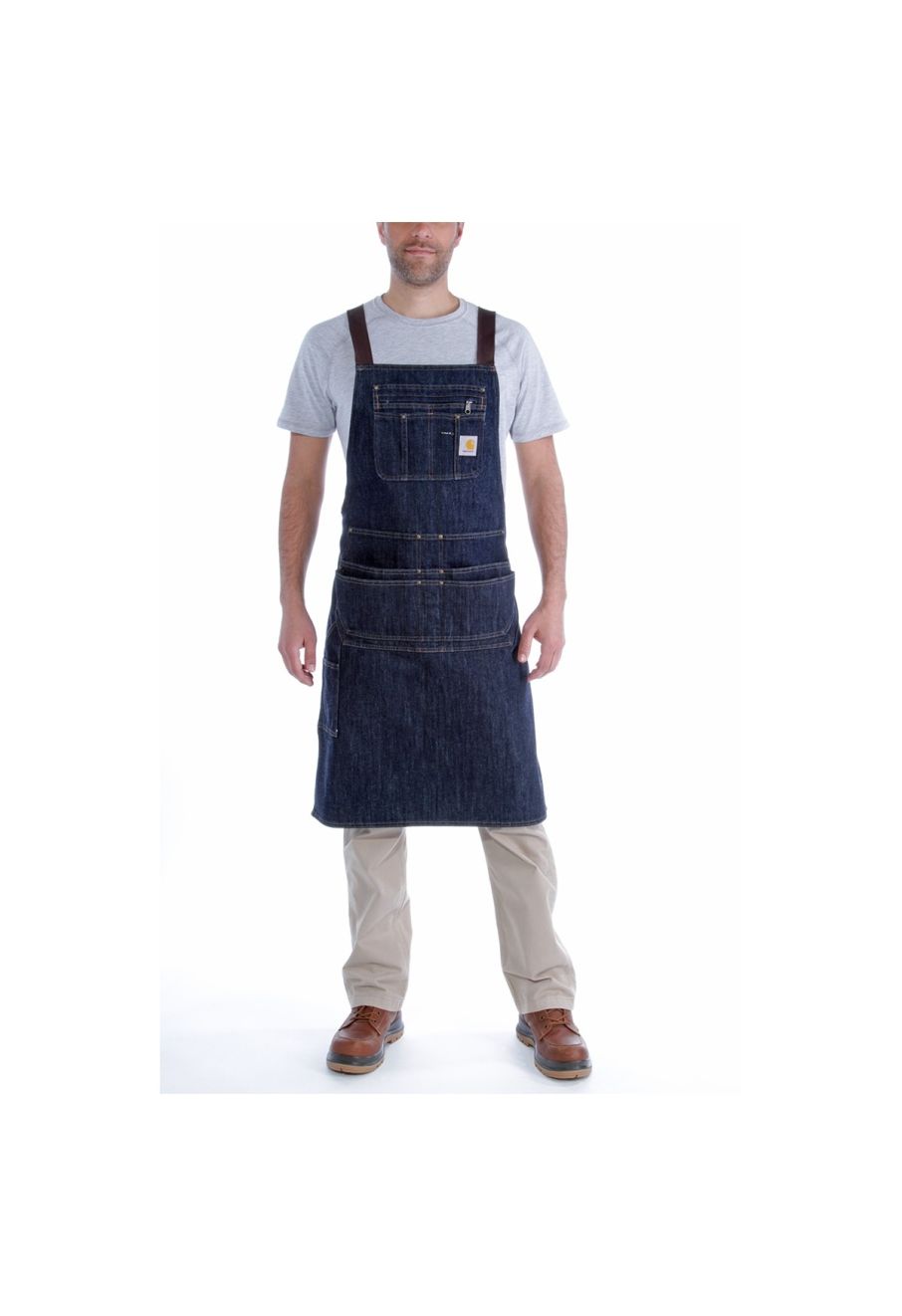 Carhartt 103197 Denim Apron / BBQ Apron -