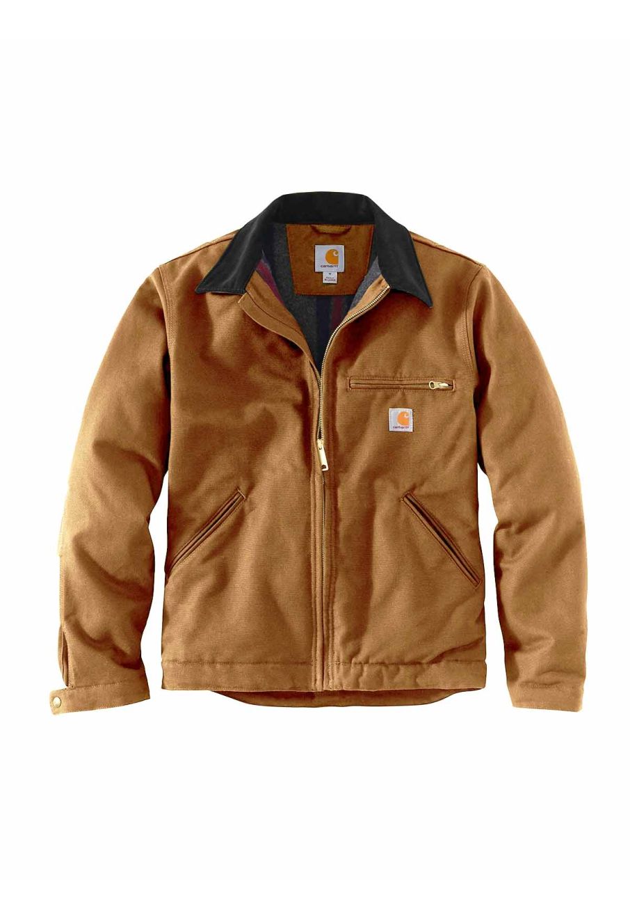 103828 Work Jacket Duck Detroit Fleece Lining - Carhartt