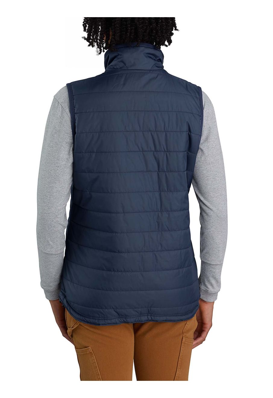 【人気投票 1~37位】ハイブランド人気ランキング！ 104315 Women's Work Vest Gilliam Carhartt Navy I24 ジャケット・アウター