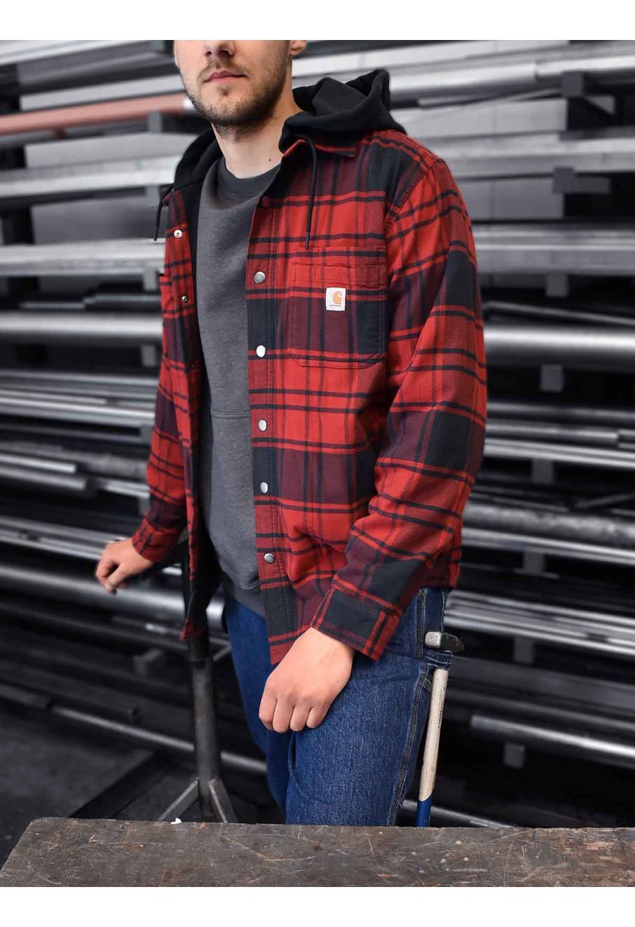 Flannel fuzzy jacket outlet