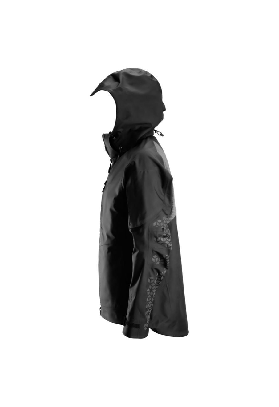 Snickers 1980 FlexiWork GORE TEX Shell Jacket Black