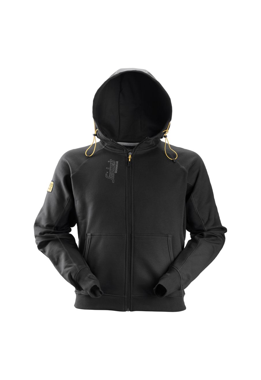 Snickers 2816 Hoodie Zipped Logo - Chili Red