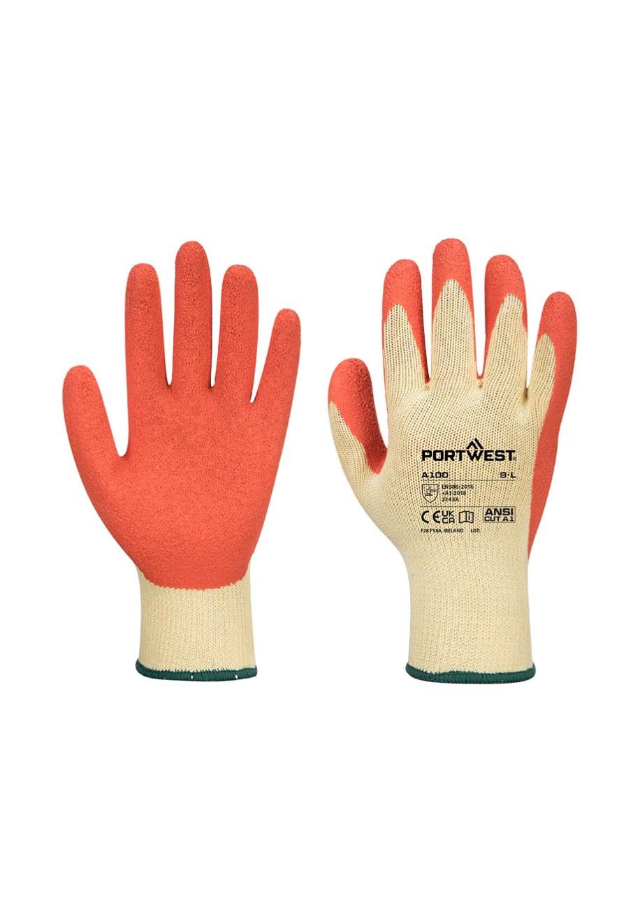 Portwest A100 Gloves Grip Latex main product photo