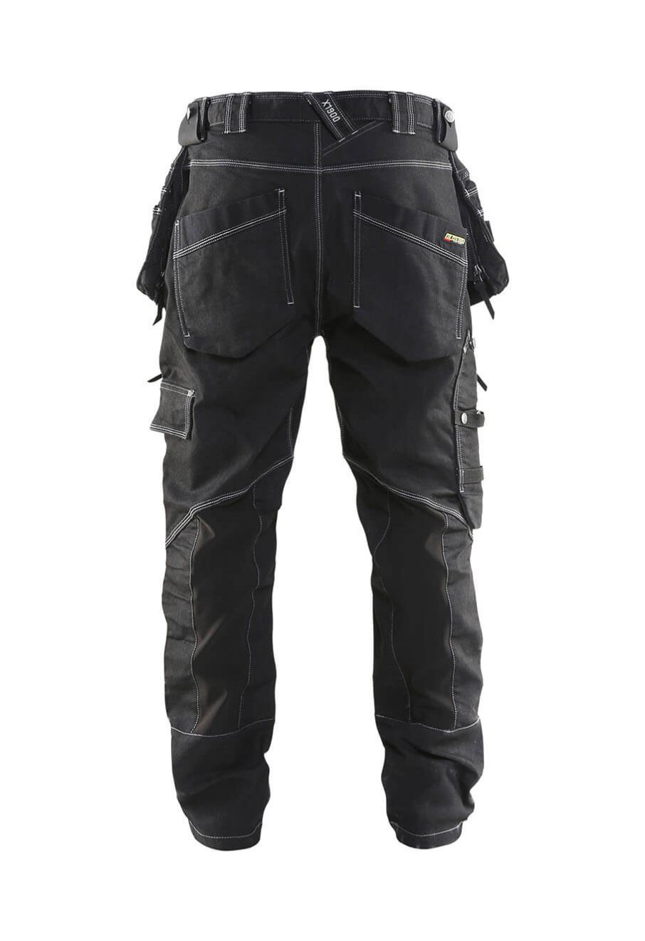 Blaklader 1999 Work Trouser Baggy Denim Stretch X1900 Black