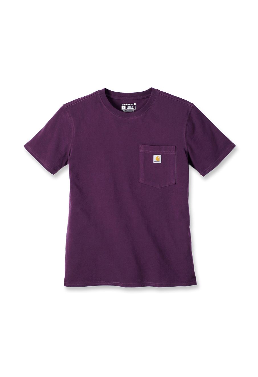 Carhartt 103067 Work T-shirt Pocket Women - V65 Eggplant - S main product photo