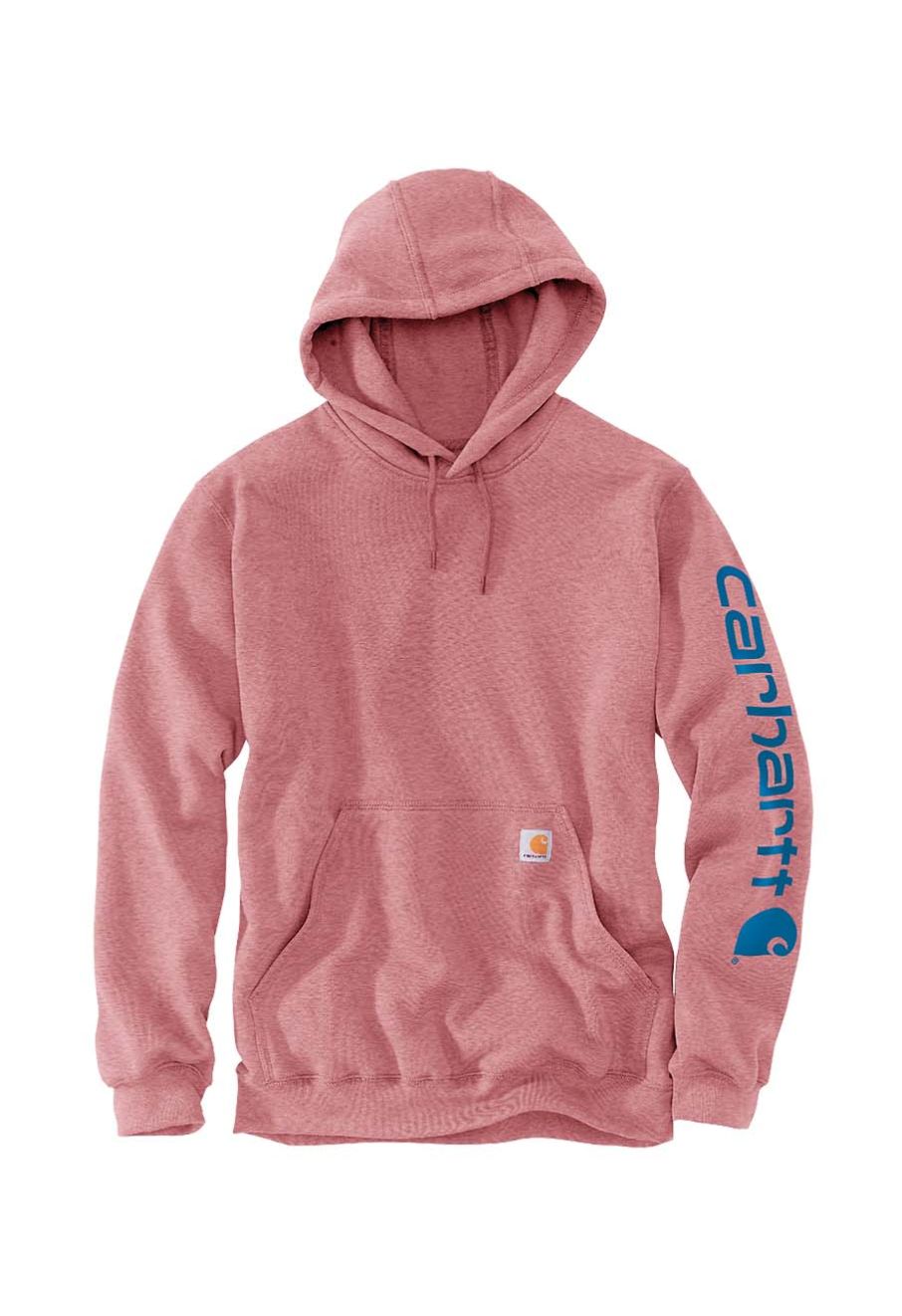 Carhartt Hoodie Logo Sleeve Loose Fit K288 Apple 71workx