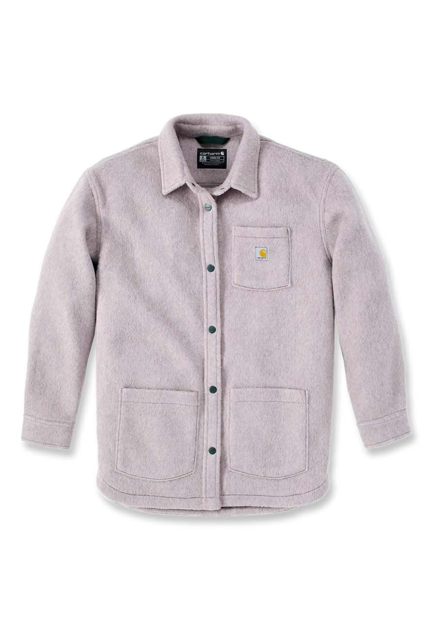 Carhartt Shirt Jacket Fleece Womes 105988 Mink - 71workx