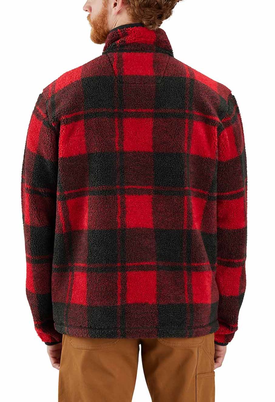 Carhartt Pullover Fleece Sherpa 106443 Red - 71workx