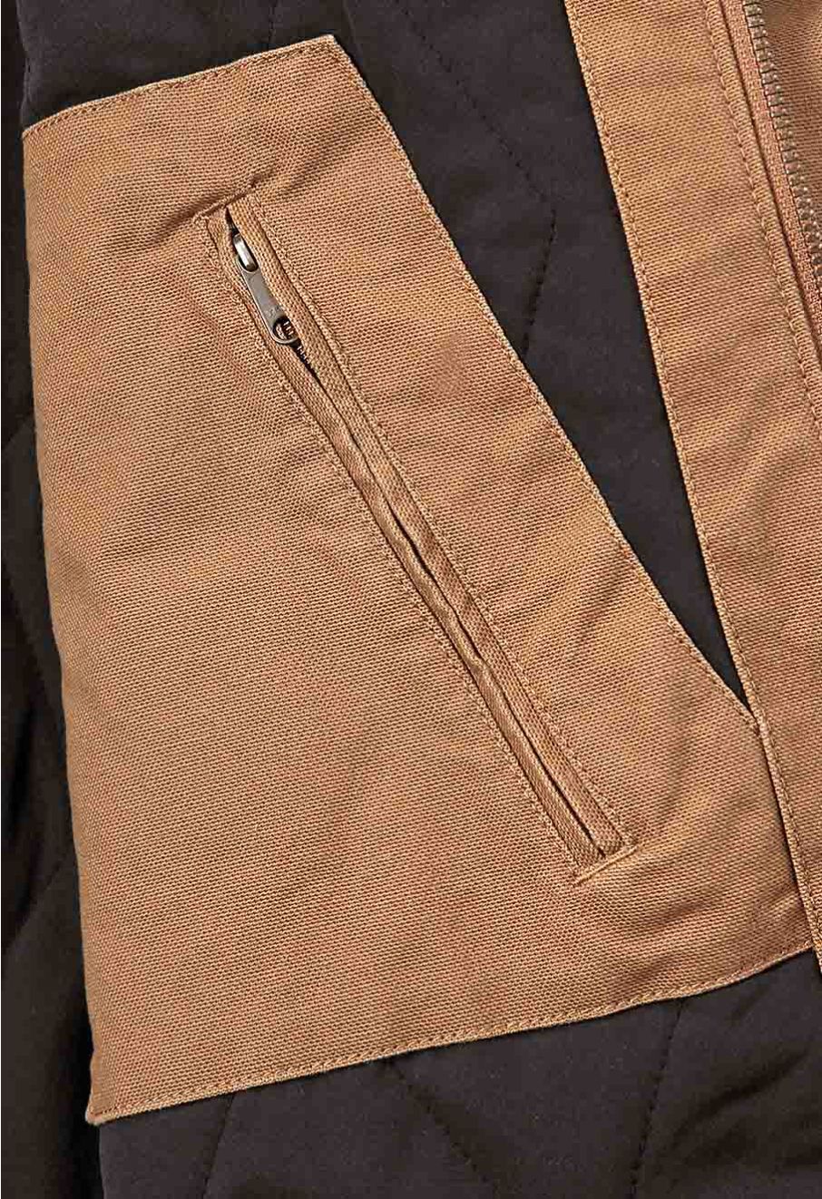 Carhartt Work Jacket Montana Canvas Insulated 106432 - Brown