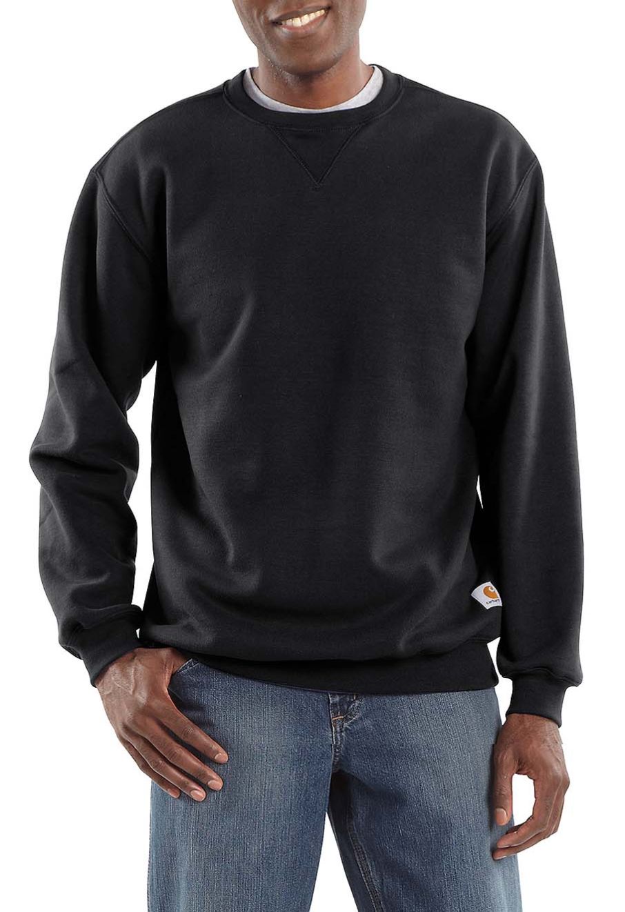Carhartt Work Sweater Crewneck Midweight K124 Black 71workx