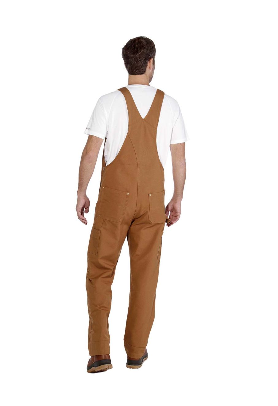 Carhartt 102776 Duck Bib Overall - Carhartt Brown