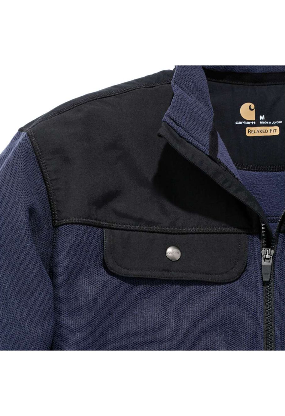 Carhartt 102836 Fallon Half Zip Sweatshirt Navy