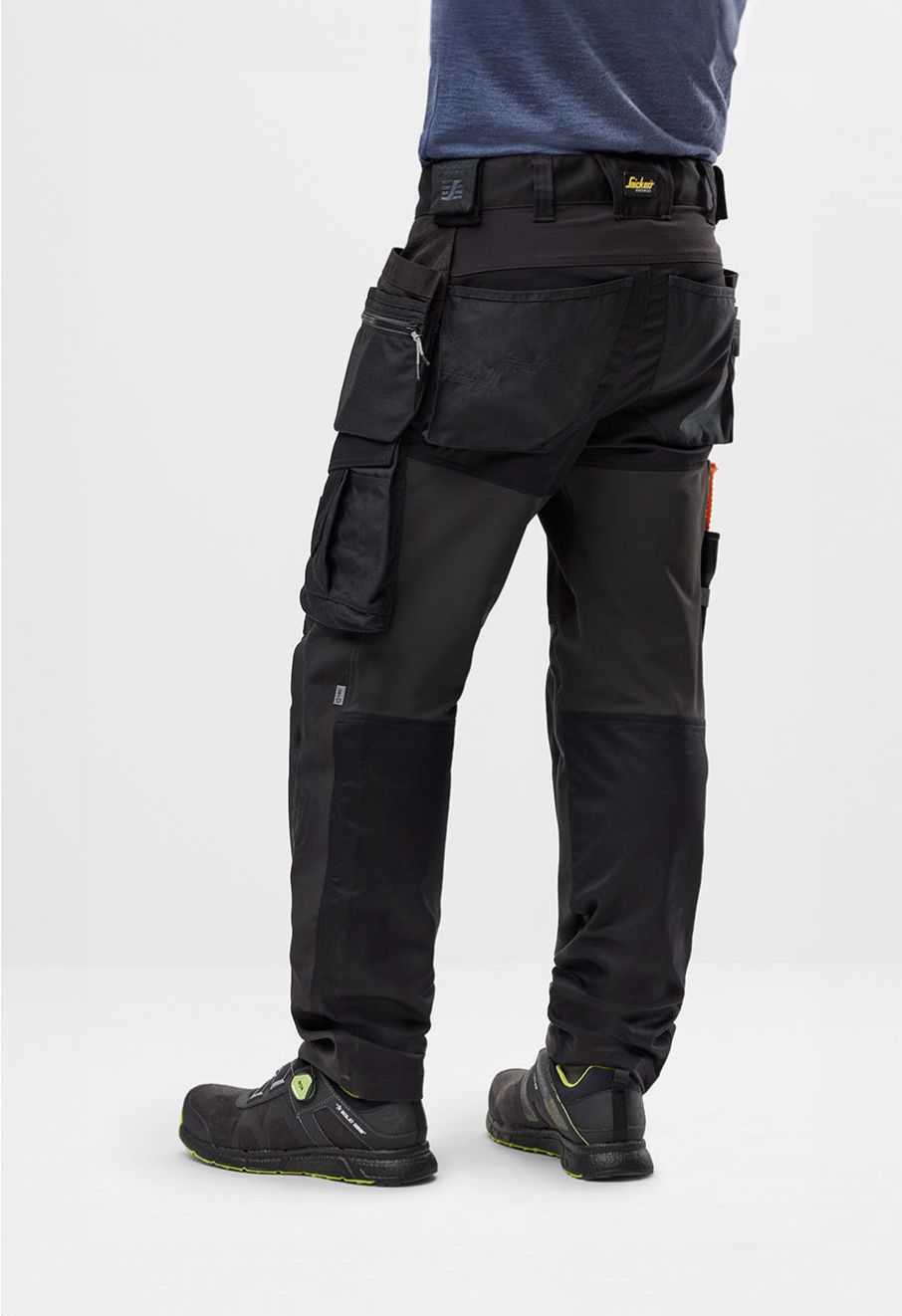 Snickers Work Trouser Including Knee Protectors 6590 71Workx