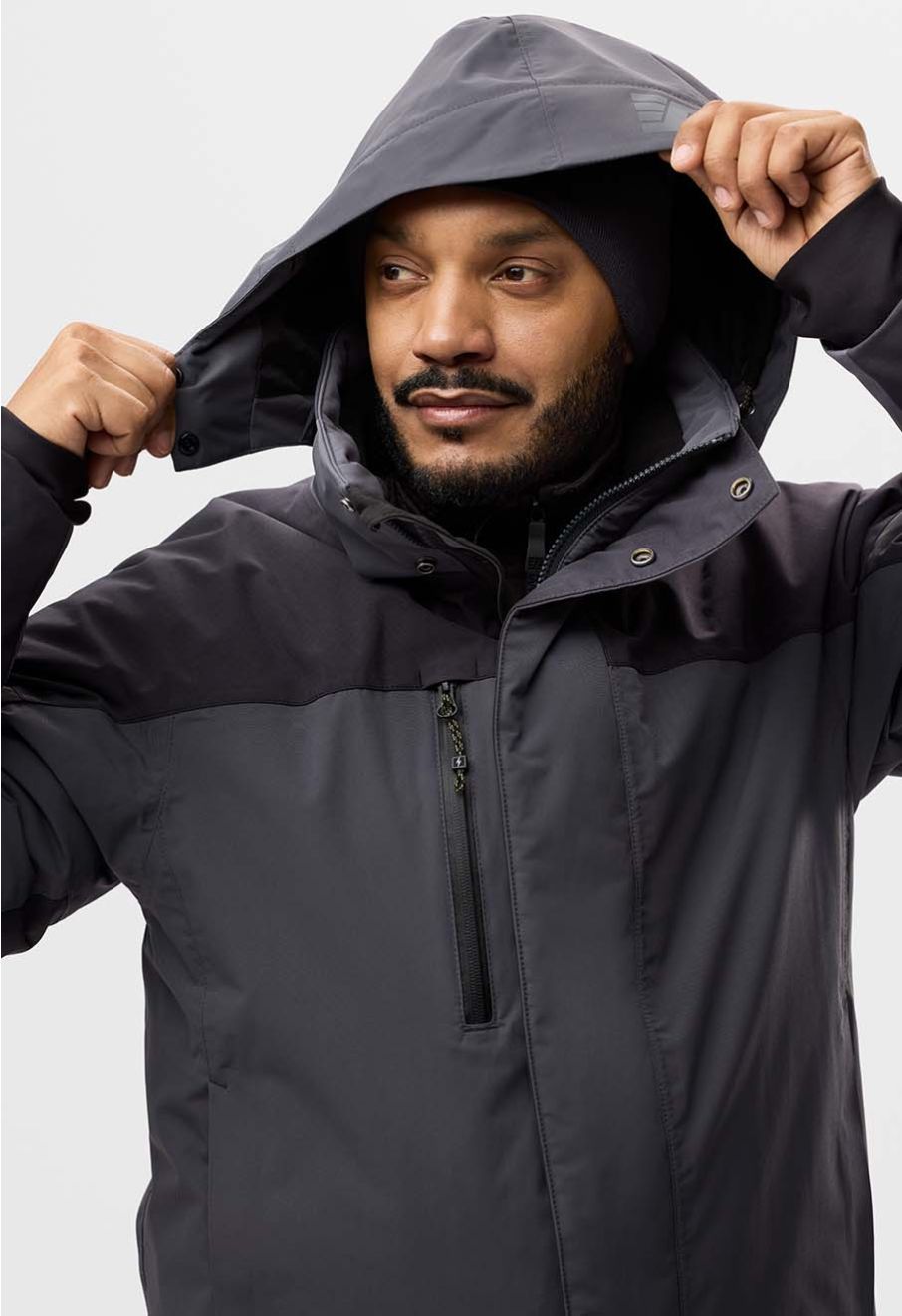 Snickers Work Jacket Waterproof Insulated 1112 Grey 71workx