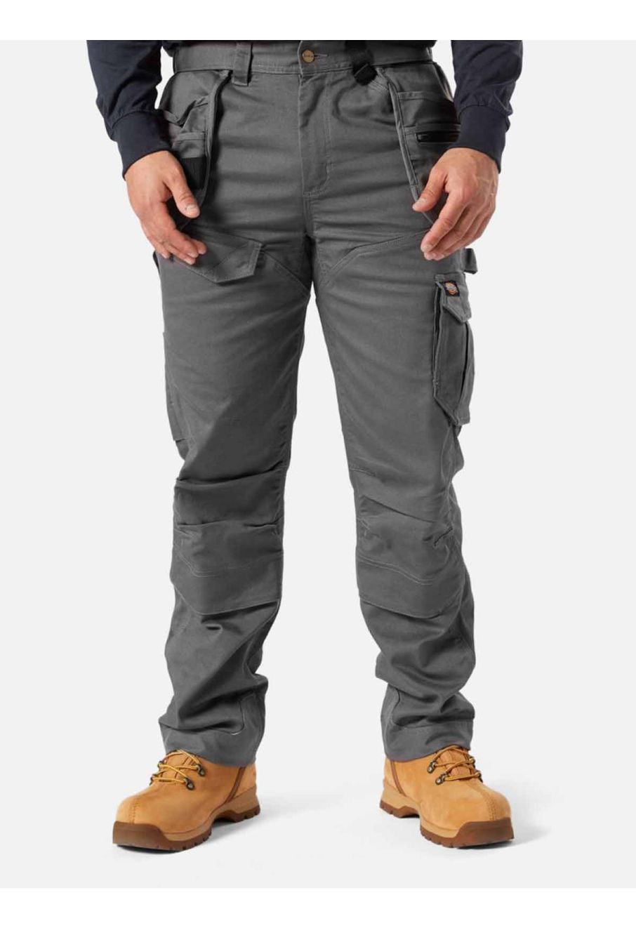 Tech Work Trousers Rinsed Slate - Dickies