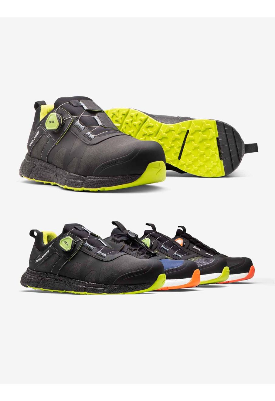 Venture 2 Safety Shoe S3 SG76012 Solid Gear Black