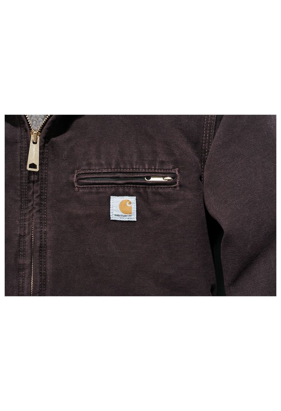 Carhartt WJ141 Sandstone Sierra Jacket Deep Wine