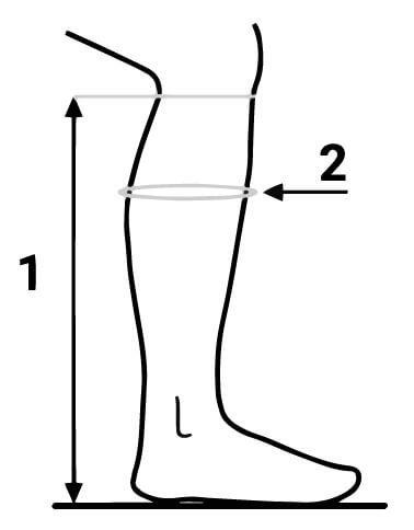 Measuring instructions Horka boot